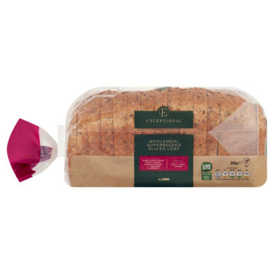 Wholemeal Superseeded Sliced Loaf 800g thumbnail 2