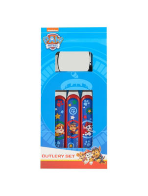 3pc Paw Patrol Cutlery Set