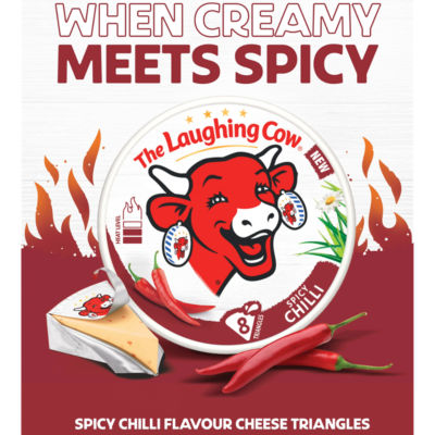 Chilli Cheese Spread Triangles x8 128g thumbnail 3