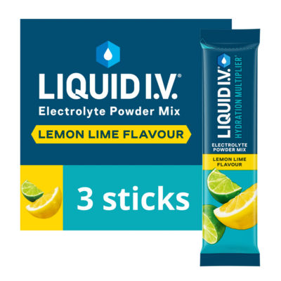 Hydration Multiplier* Lemon Lime Electrolyte Powder Mix Food Supplement 3 sachets