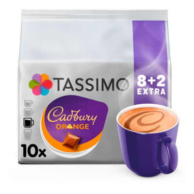 Tassimo Cadbury Orange Hot Chocolate Pods x10 thumbnail 2