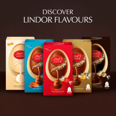Lindor Dark Chocolate Egg With Lindor 70% Cocoa Truffles 260g thumbnail 4