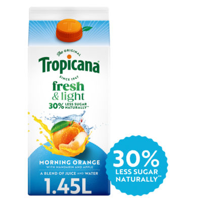 Fresh & Light Morning Orange Juice Blend Drink 1.45L thumbnail 2