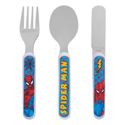 3pc Spiderman Cutlery Set thumbnail 2