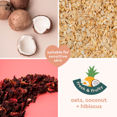 Body Lotion with Oats, Coconut & Hibiscus 200ml thumbnail 4