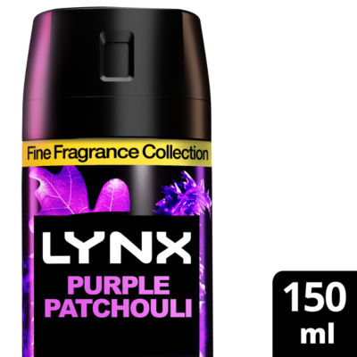 Lynx Fine Fragrance Collection Premium Body Spray Purple Patchouli 150 ml