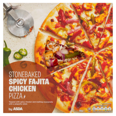 Stonebaked Spicy Fajita Chicken Pizza 365g thumbnail 2