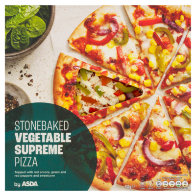 Stonebaked Vegetable Supreme Pizza 350g thumbnail 2