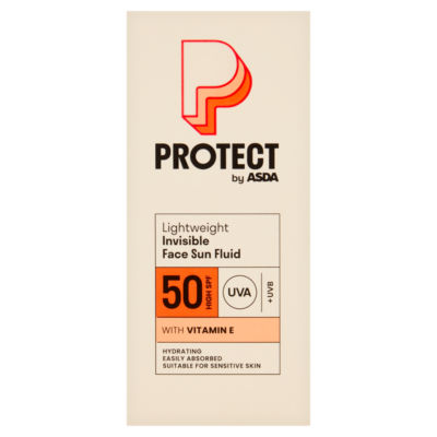 Protect by  High SPF 50 Invisible Face Sun Fluid 50ml thumbnail 2