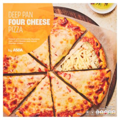 Deep Pan Four Cheese Pizza 425g thumbnail 2