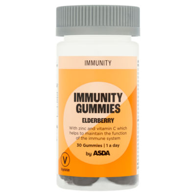 Immunity Gummies Elderberry 1 A Day 30 Gummies thumbnail 2