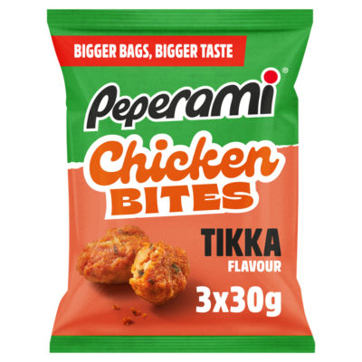 Chicken Bites Tikka Flavour 3 x 30g (90g) thumbnail 2