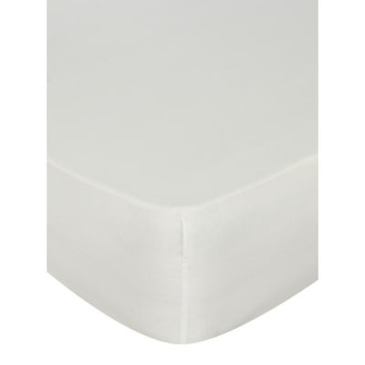 White Sheet Fitted Single thumbnail 3