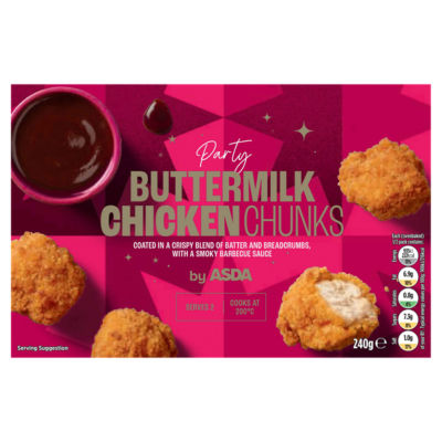 Party Buttermilk Chicken Chunks 240g