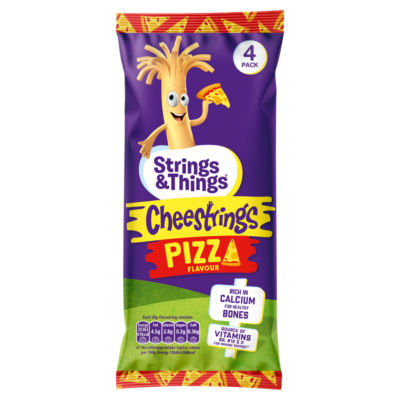 Pizza Flavour Cheestrings 80g (4 x 20g) thumbnail 2