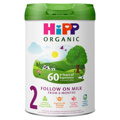 HiPP Organic 2 Follow on Baby Milk Powder Formula From 6 Months