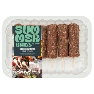 6 Greek Inspired Lamb Kebabs 360g thumbnail 2