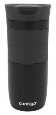 Byron Black Travel Mug
