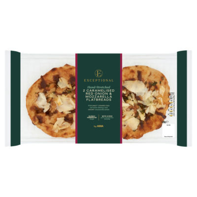 2 Caramelised Red Onion & Mozzarella Flatbreads 220g thumbnail 2