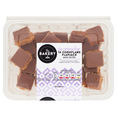 The Bakery at  16 Cornflake Flapjack Mini Bites 192g thumbnail 2
