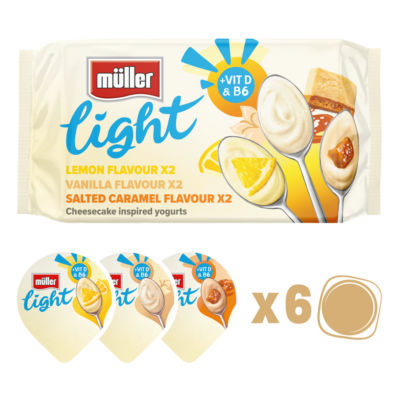 Cheesecake Yogurts 6 x 140g