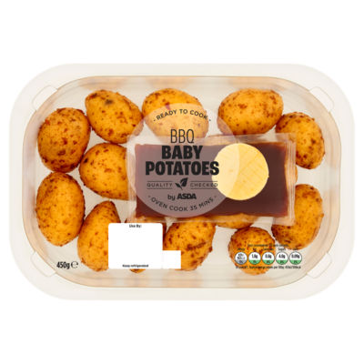 ASDA Sticky & Smoky BBQ Baby Potatoes 450g