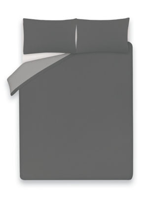 Reversible Textured Single Duvet Set thumbnail 4
