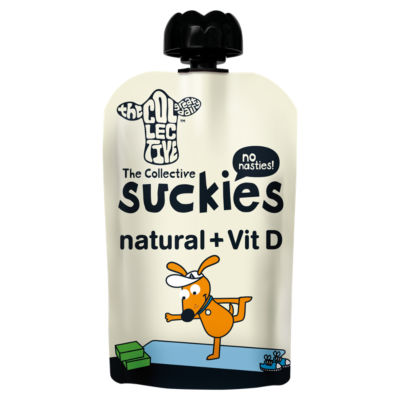 The Collective Suckies Natural with Vitamin D Yoghurt Pouch