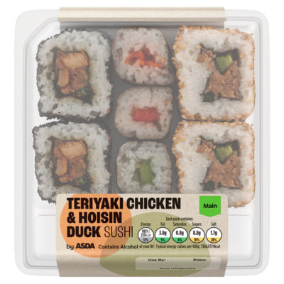 Teriyaki Chicken & Hoisin Duck Sushi