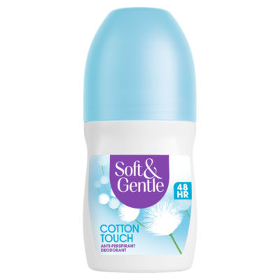 Soft & Gentle Cotton Touch Antiperspirant Deodorant Roll On 50ml