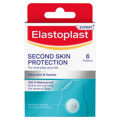 Second Skin Protection Faster Healing Plasters 6 Pack