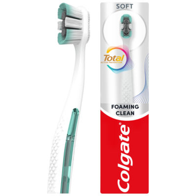 Total Active Prevention Foaming Clean Soft Manual Toothbrush thumbnail 2