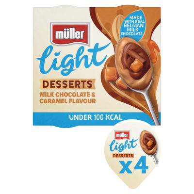 Milk Chocolate & Caramel Dessert 4 x 90g thumbnail 2