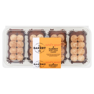 4 Carrot Mini Loaf Cakes thumbnail 2
