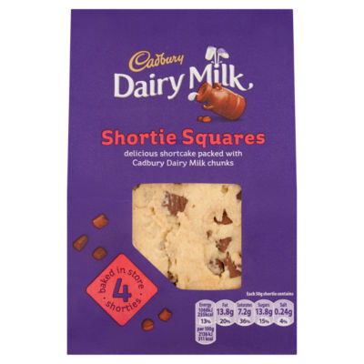 Dairy Milk Shortie Squares 4pk thumbnail 2