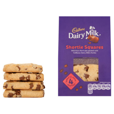 Dairy Milk Shortie Squares 4pk thumbnail 3