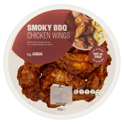 Smoky BBQ Chicken Wings 525g thumbnail 2