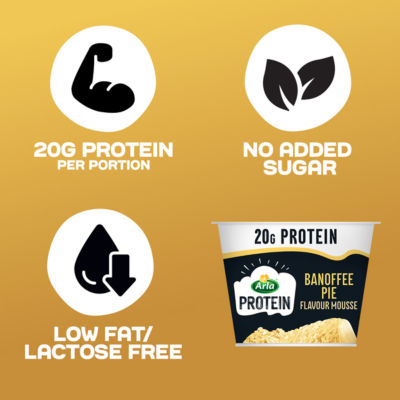 Protein Banoffee Pie Flavour Mousse 200g thumbnail 3