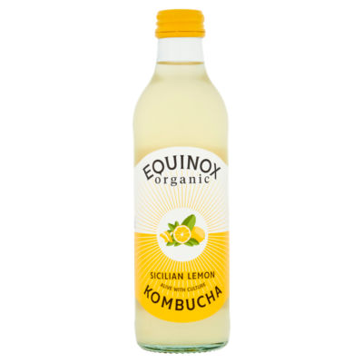 Organic Sicilian Lemon Kombucha 275ml thumbnail 2