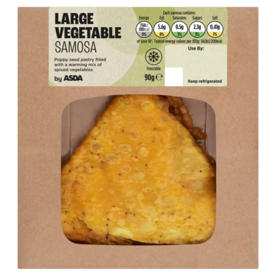 Large Vegetable Samosa 90g thumbnail 2