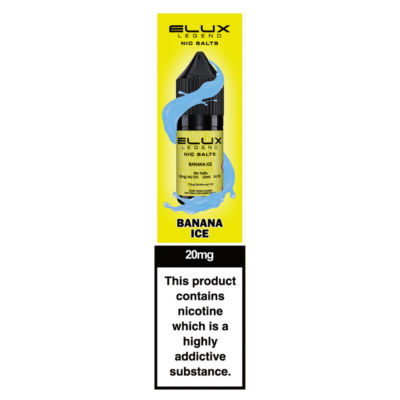 Elux Legend Nic Salts Banana Ice 20mg