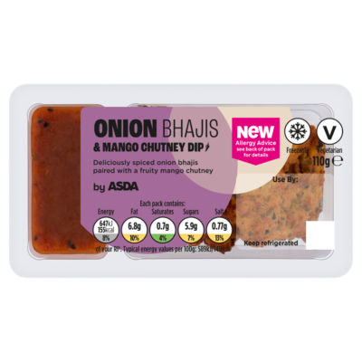Onion Bhajis & Mango Chutney Dip 110g thumbnail 2
