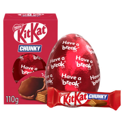 Chunky Milk Chocolate Small Easter Egg 110g thumbnail 2