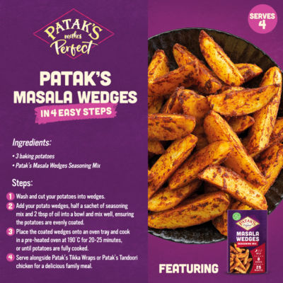 Masala Wedges Seasoning Mix 25g thumbnail 3