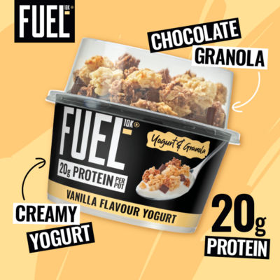 High Protein Vanilla Yogurt & Chocolate Granola Breakfast Pot 173g thumbnail 3
