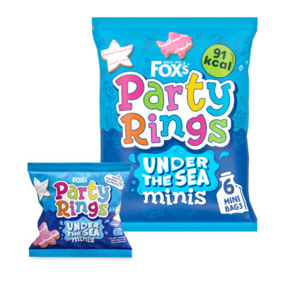Fox's Party Rings Under the Sea Minis 6 x 21g