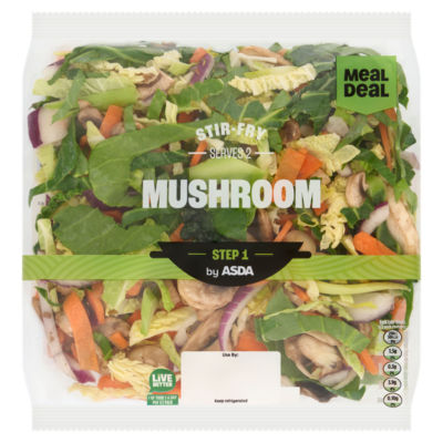 ASDA MUSHROOM STIR-FRY 320g