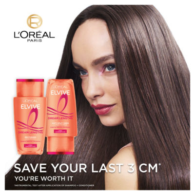 Elvive Dream Lengths Anti-Split Ends Conditioner, for Long Hair, 90ml thumbnail 3