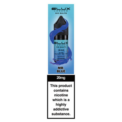 Elux Legend Nic Salts Mr Blue 20Mg/10ml