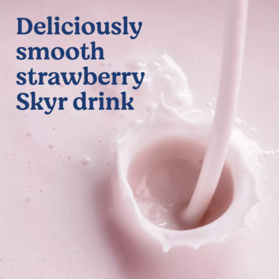 Skyr 0% Fat High Protein Strawberry Yoghurt Drink 270ml thumbnail 4